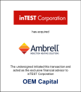 inTEST Corporation has acquired Ambrell Corporation