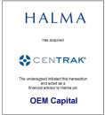 Halma Has Acquired CenTrak