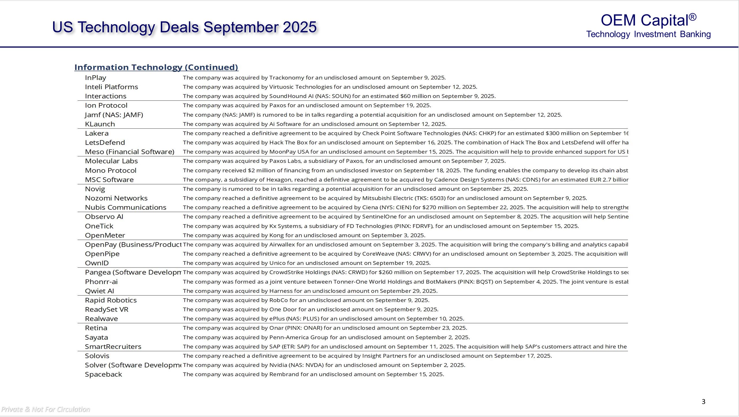 US Tech Deals September 2025 p3 FINAL
