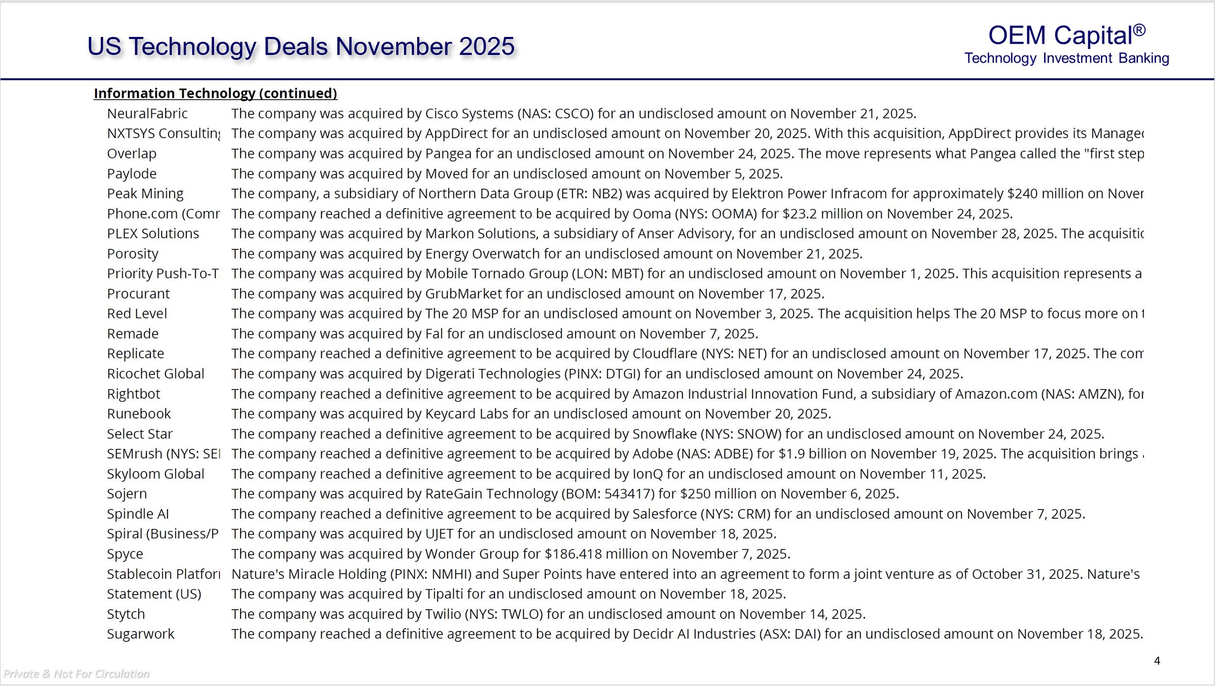 Merger Ahead November 2025 p3 final