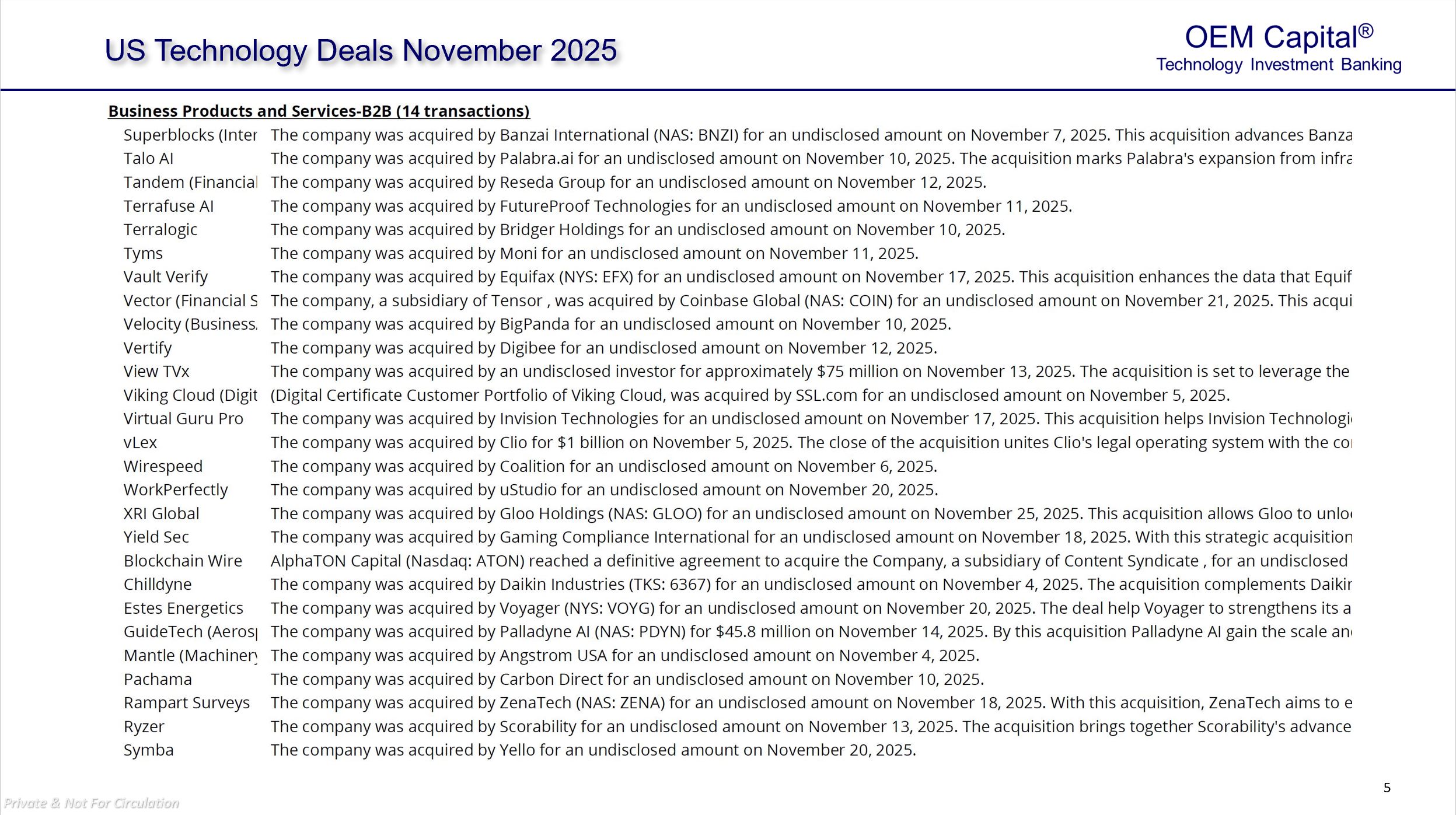 Merger Ahead November 2025 p4 final