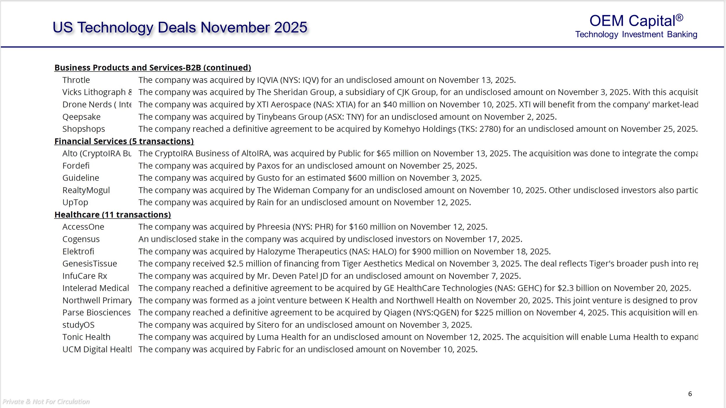 Merger Ahead November 2025 p5 final